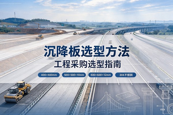方山沉降板选择方法