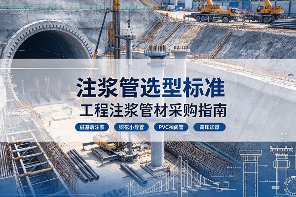 方山注浆管选型标准